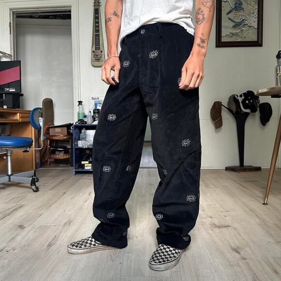 Rare Black Corduroy Noah NY Keith Haring Pant - Picture 1 of 8